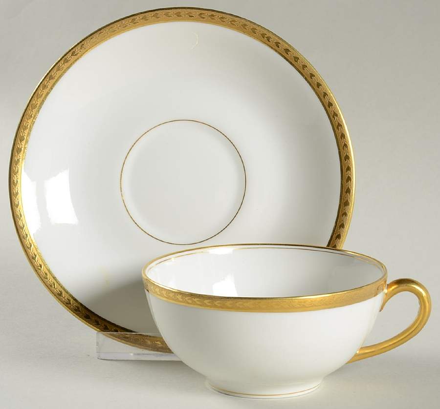 BWD25 Flat Cup & Saucer Set by Bawo & Dotter-1
