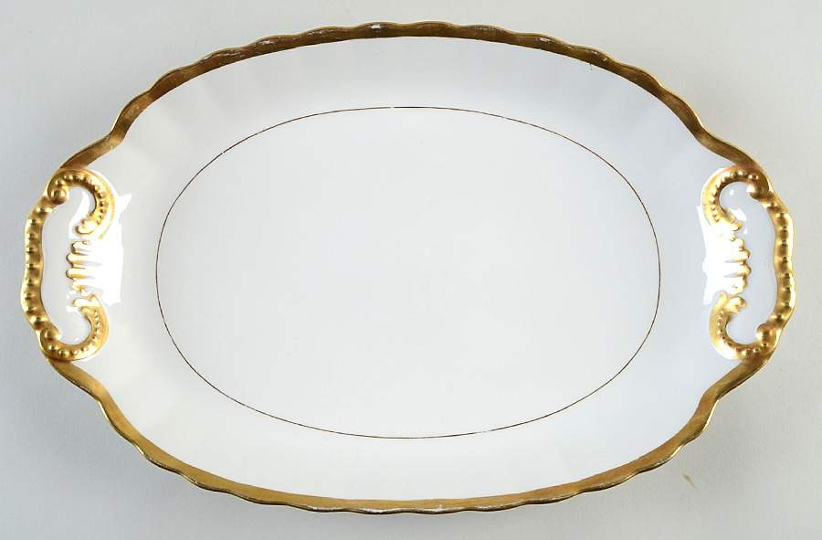 BWD27 14" Oval Serving Platter by Bawo & Dotter-1