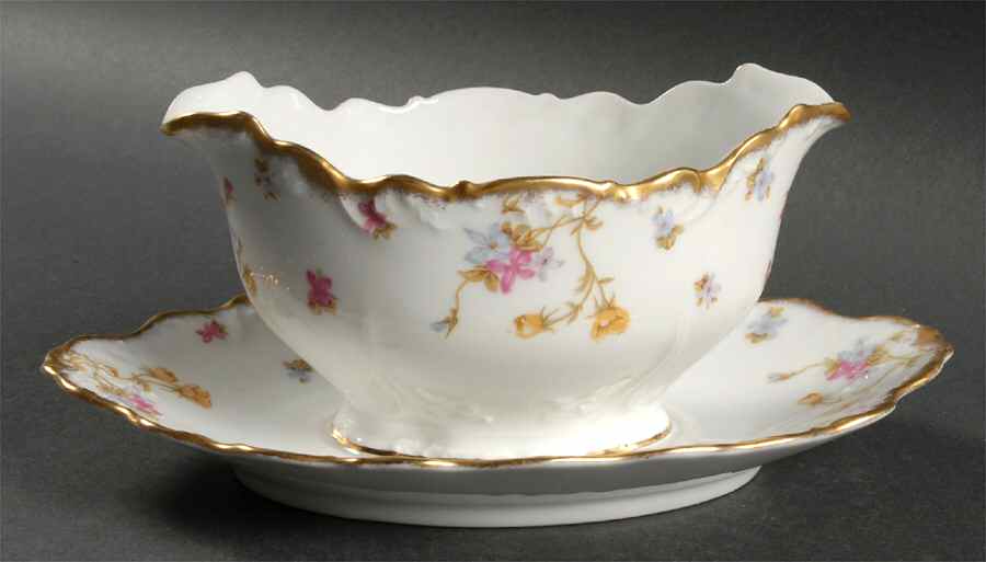 BWD29 Gravy Boat with Attached Underplate by Bawo & Dotter-1