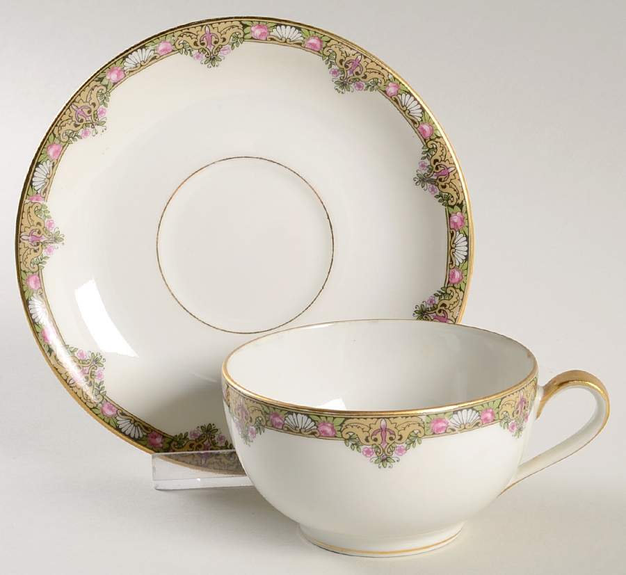 BWD30 Flat Cup & Saucer Set by Bawo & Dotter-1