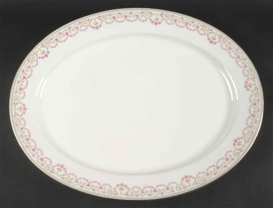 BWD34 17" Oval Serving Platter by Bawo & Dotter-1
