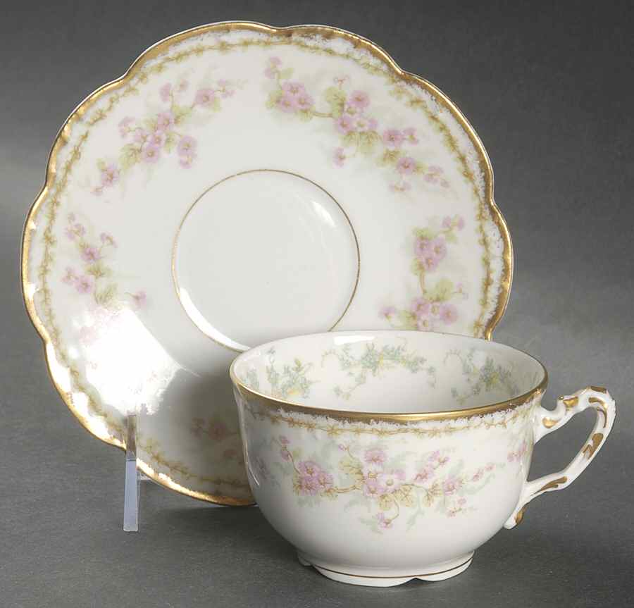 BWD4 Flat Cup & Saucer Set by Bawo & Dotter-1