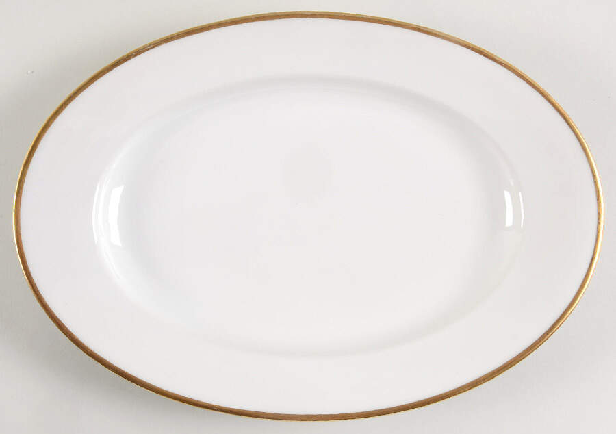BWD49 13" Oval Serving Platter by Bawo & Dotter-1