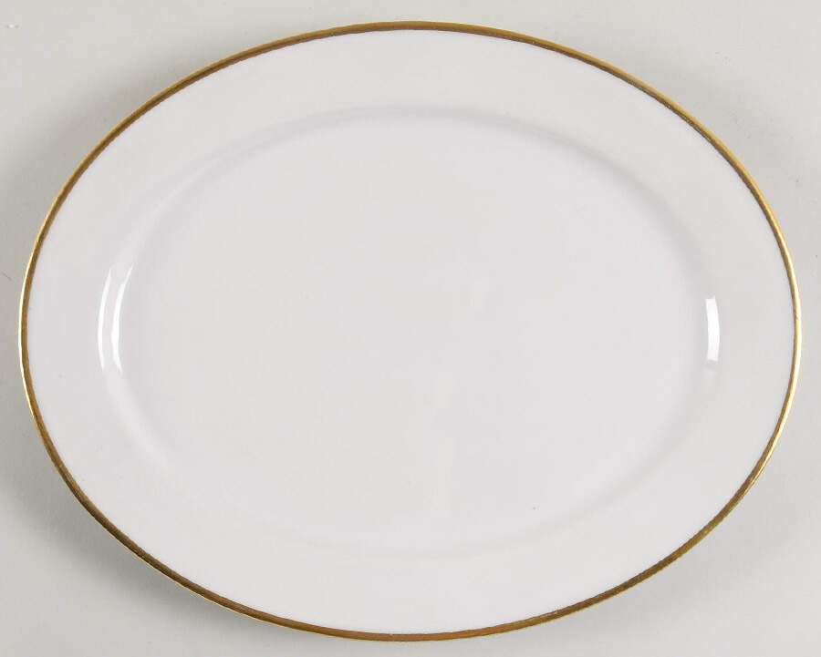 BWD49 11" Oval Serving Platter by Bawo & Dotter-1