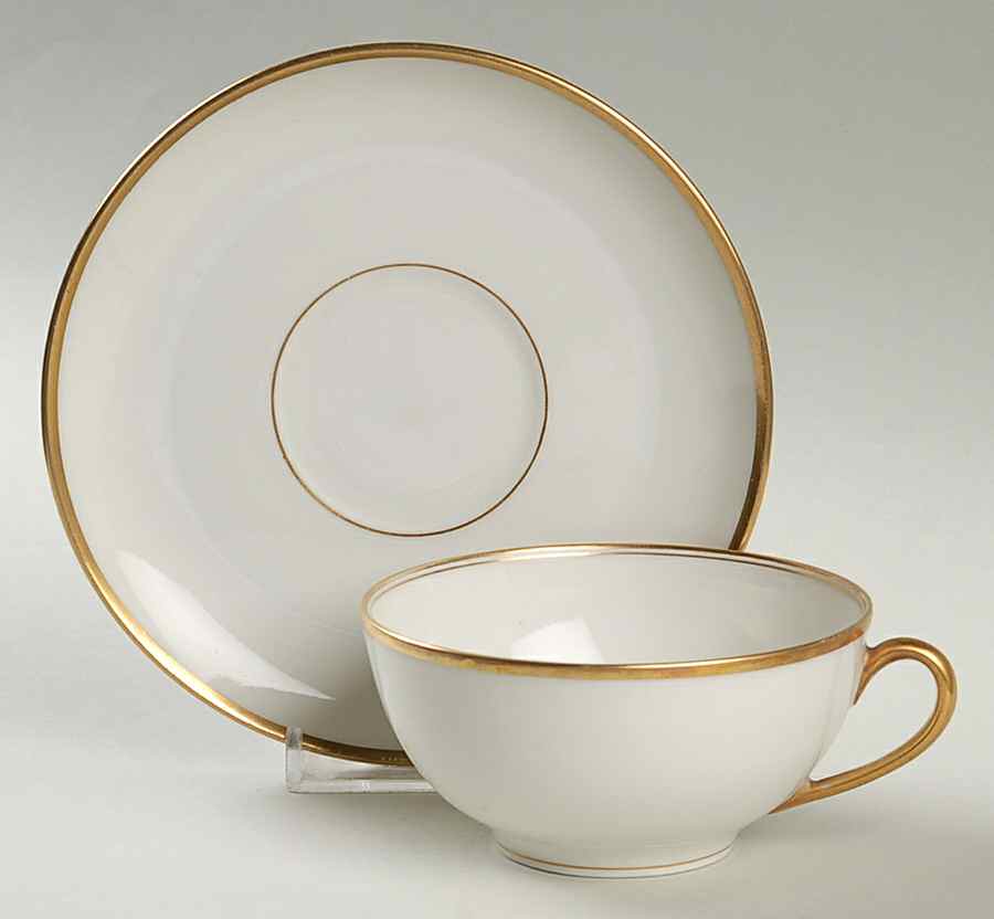BWD49 Flat Cup & Saucer Set by Bawo & Dotter-1
