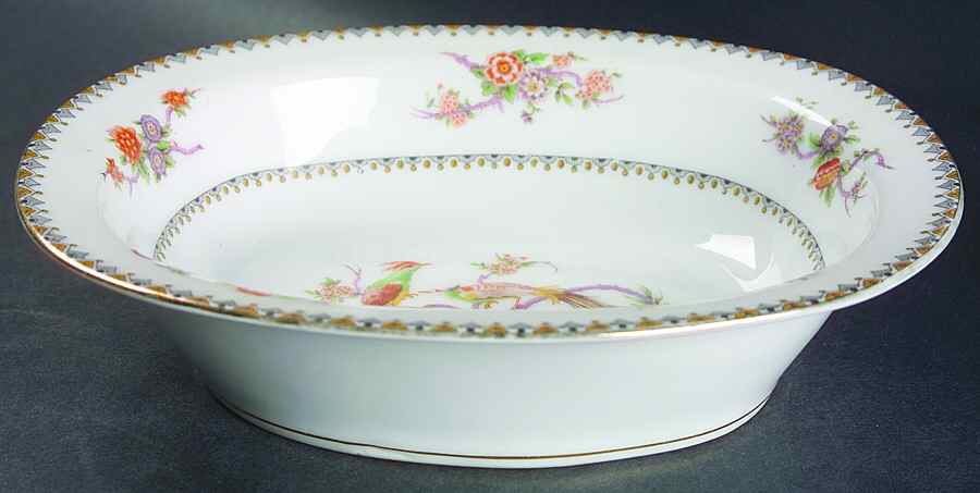 BWD5 9" Oval Vegetable Bowl by Bawo & Dotter-1