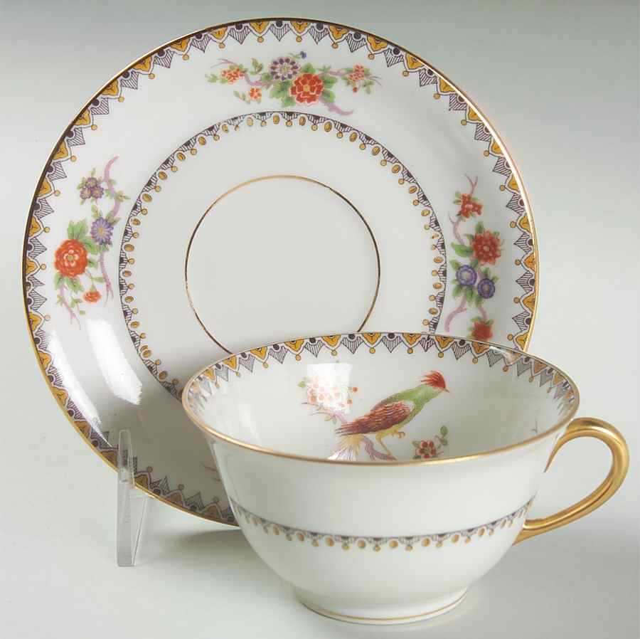 BWD5 Flat Cup & Saucer Set by Bawo & Dotter-1