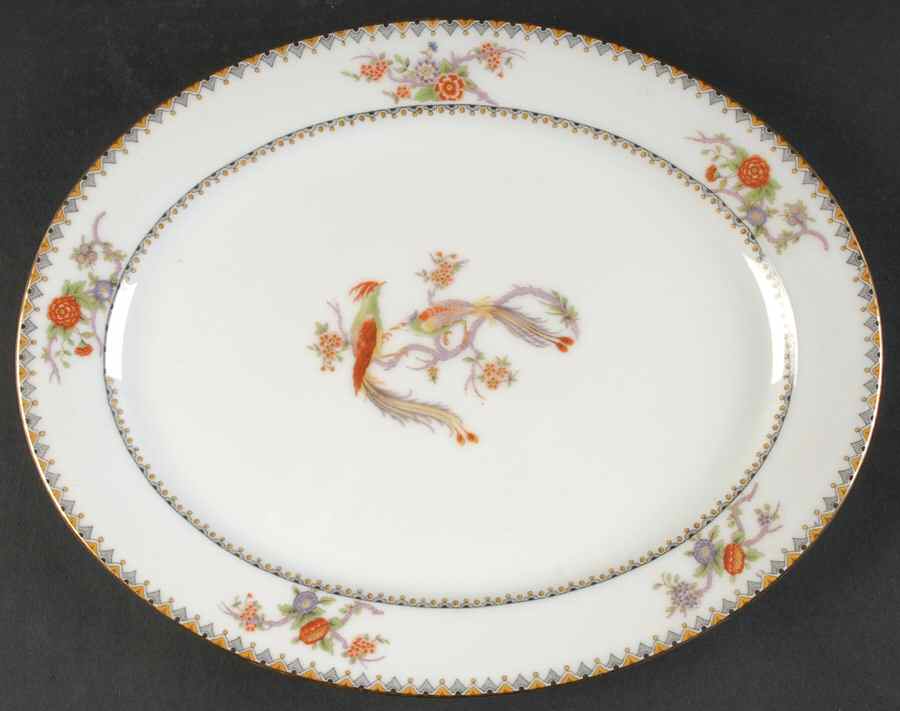BWD5 11" Oval Serving Platter by Bawo & Dotter-1