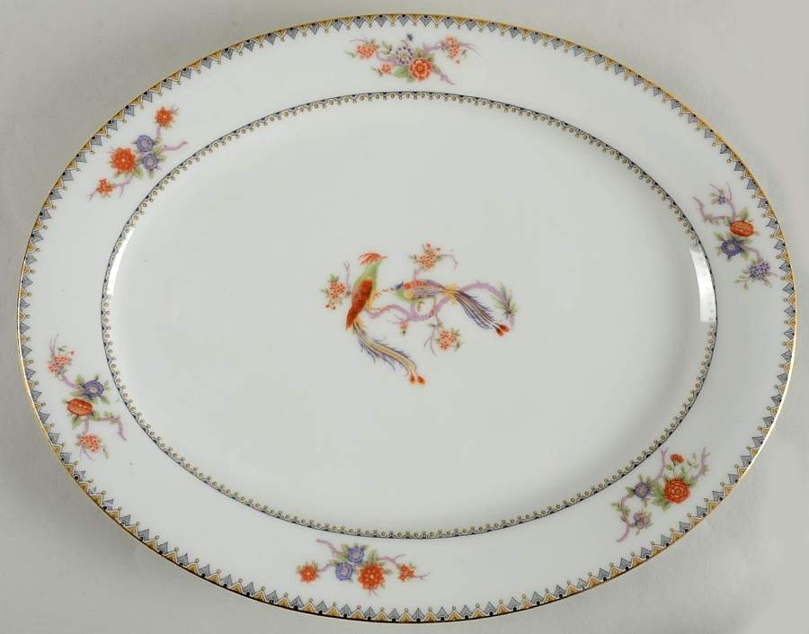 BWD5 14" Oval Serving Platter by Bawo & Dotter-1