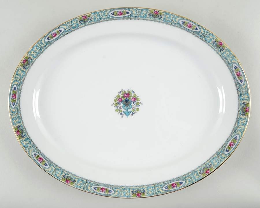 BWD50 16" Oval Serving Platter by Bawo & Dotter-1