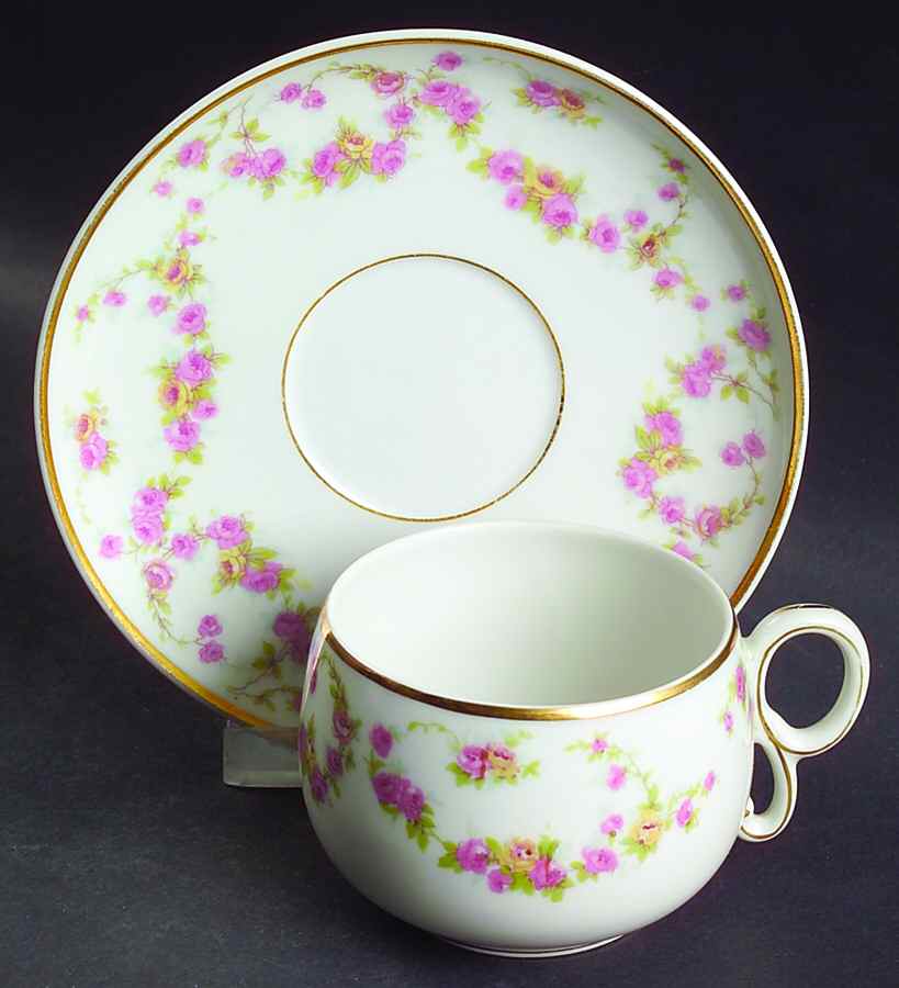 BWD52 Flat Cup & Saucer Set by Bawo & Dotter-1
