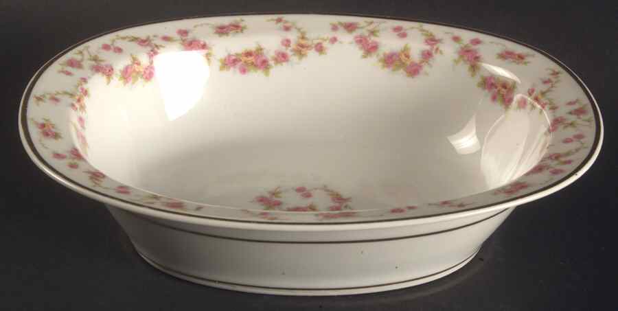 BWD52 8" Oval Vegetable Bowl by Bawo & Dotter-1