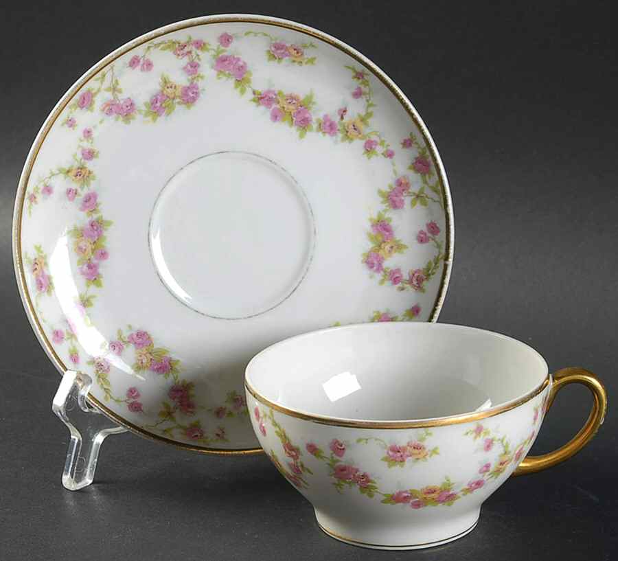BWD52 Flat Cup & Saucer Set by Bawo & Dotter-1