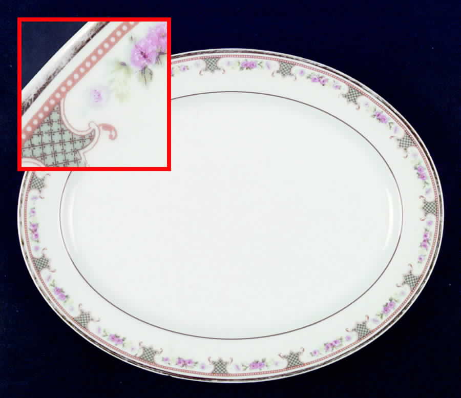 BWD71 14" Oval Serving Platter by Bawo & Dotter-1