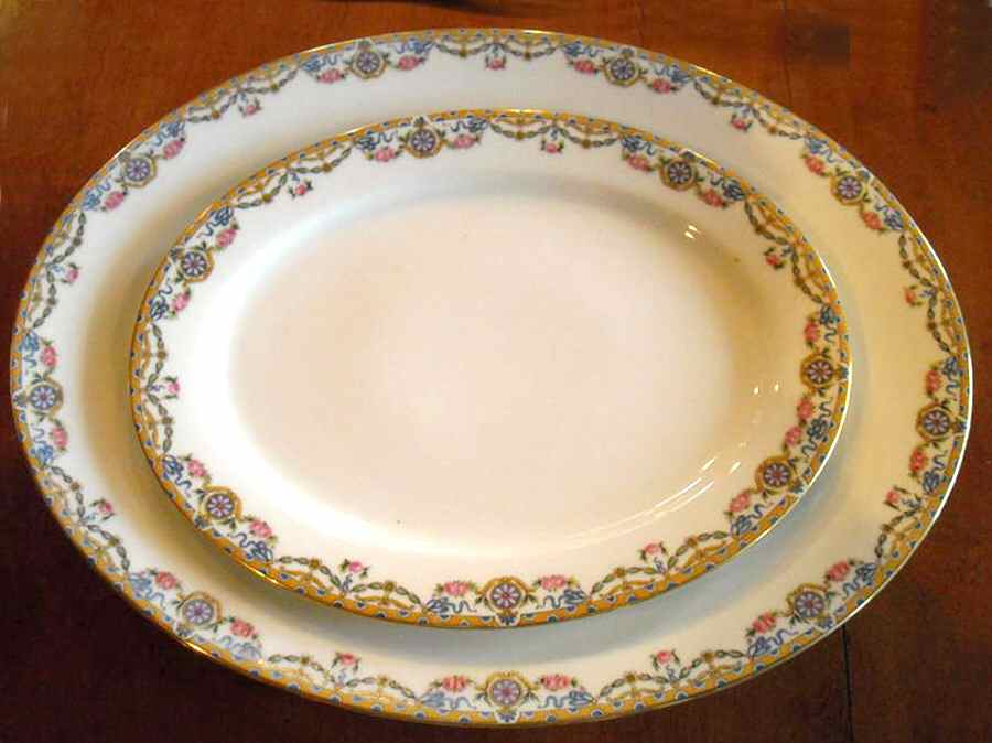 BWD76 16" Oval Serving Platter by Bawo & Dotter-1