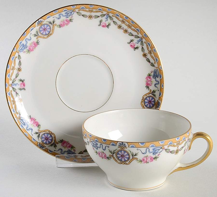BWD76 Flat Cup & Saucer Set by Bawo & Dotter-1