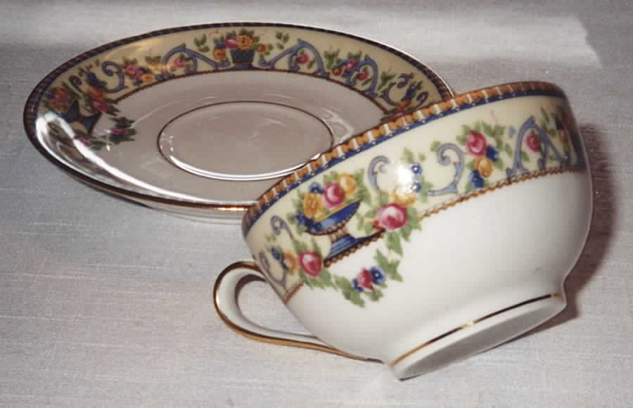 BWD78 Flat Cup & Saucer Set by Bawo & Dotter-1