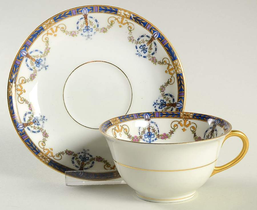 BWD80 Flat Cup & Saucer Set by Bawo & Dotter-1