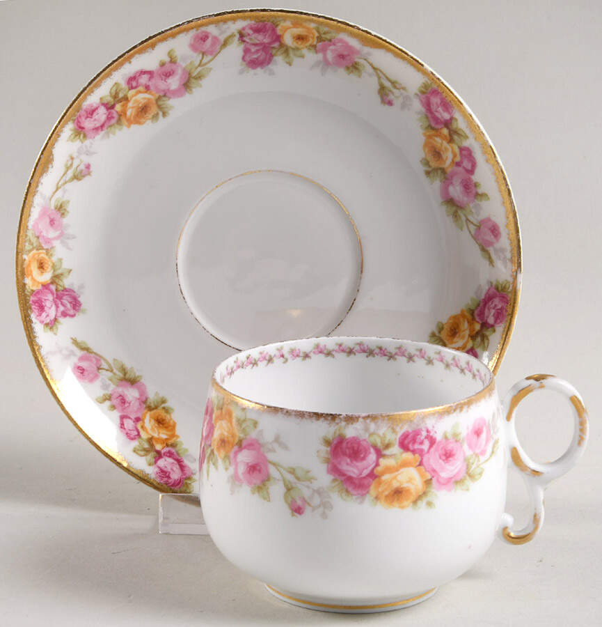 BWD96 Flat Cup & Saucer Set by Bawo & Dotter-1