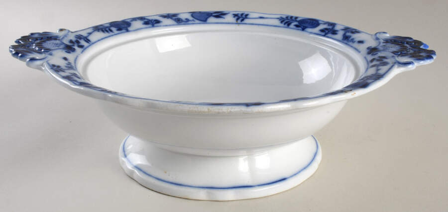 Meissen (Scalloped) Round Vegetable No Lid by Brown, Westhead & Moore-1