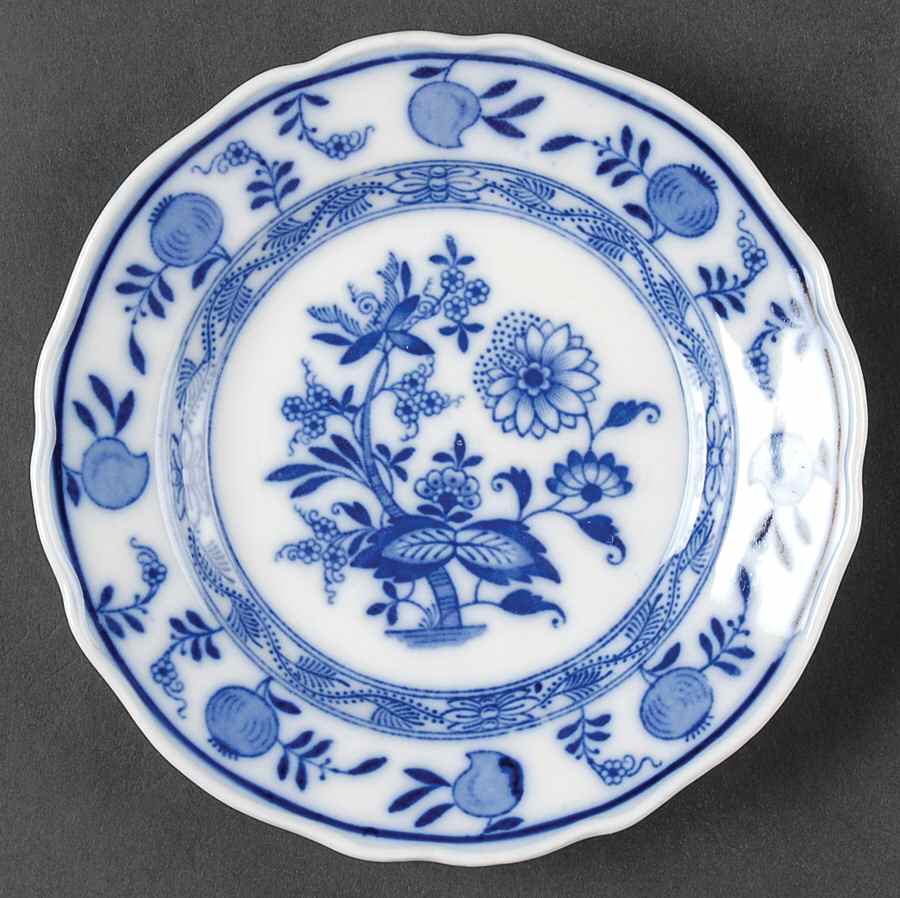 Meissen (Scalloped) Bread & Butter Plate by Brown, Westhead & Moore-1