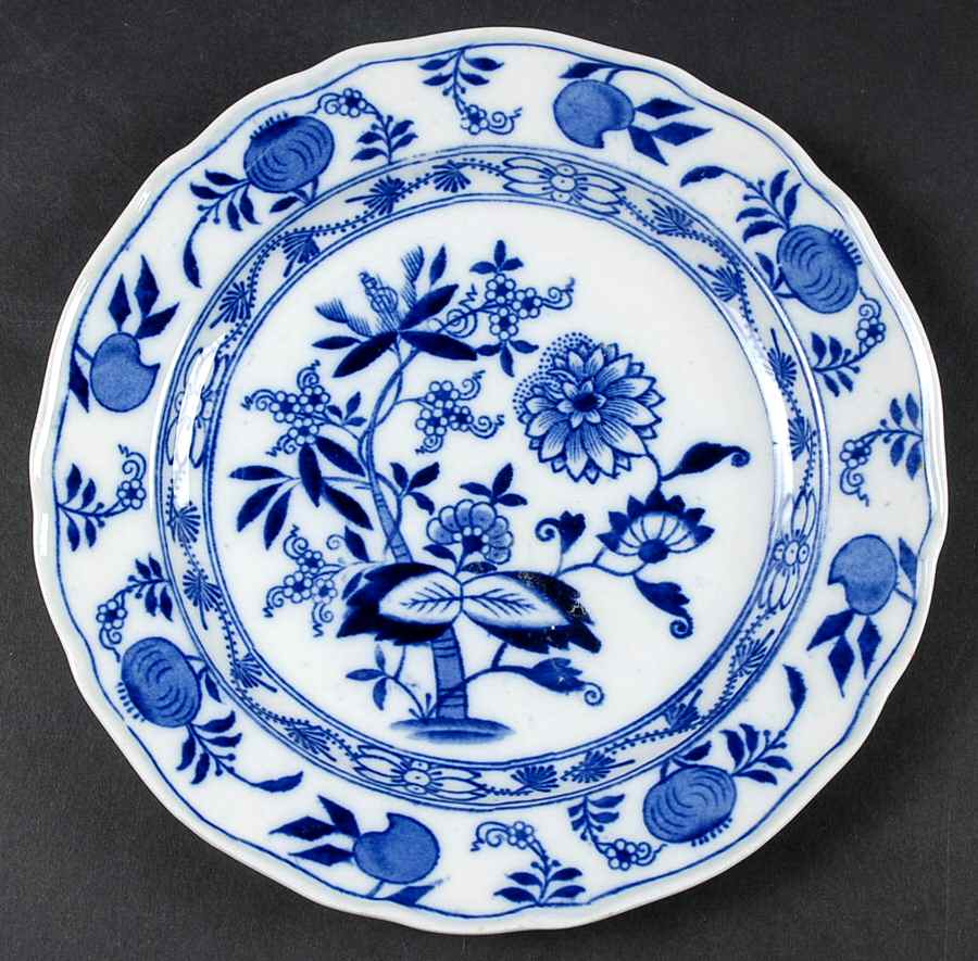 Meissen (Scalloped) Salad Plate by Brown, Westhead & Moore-1