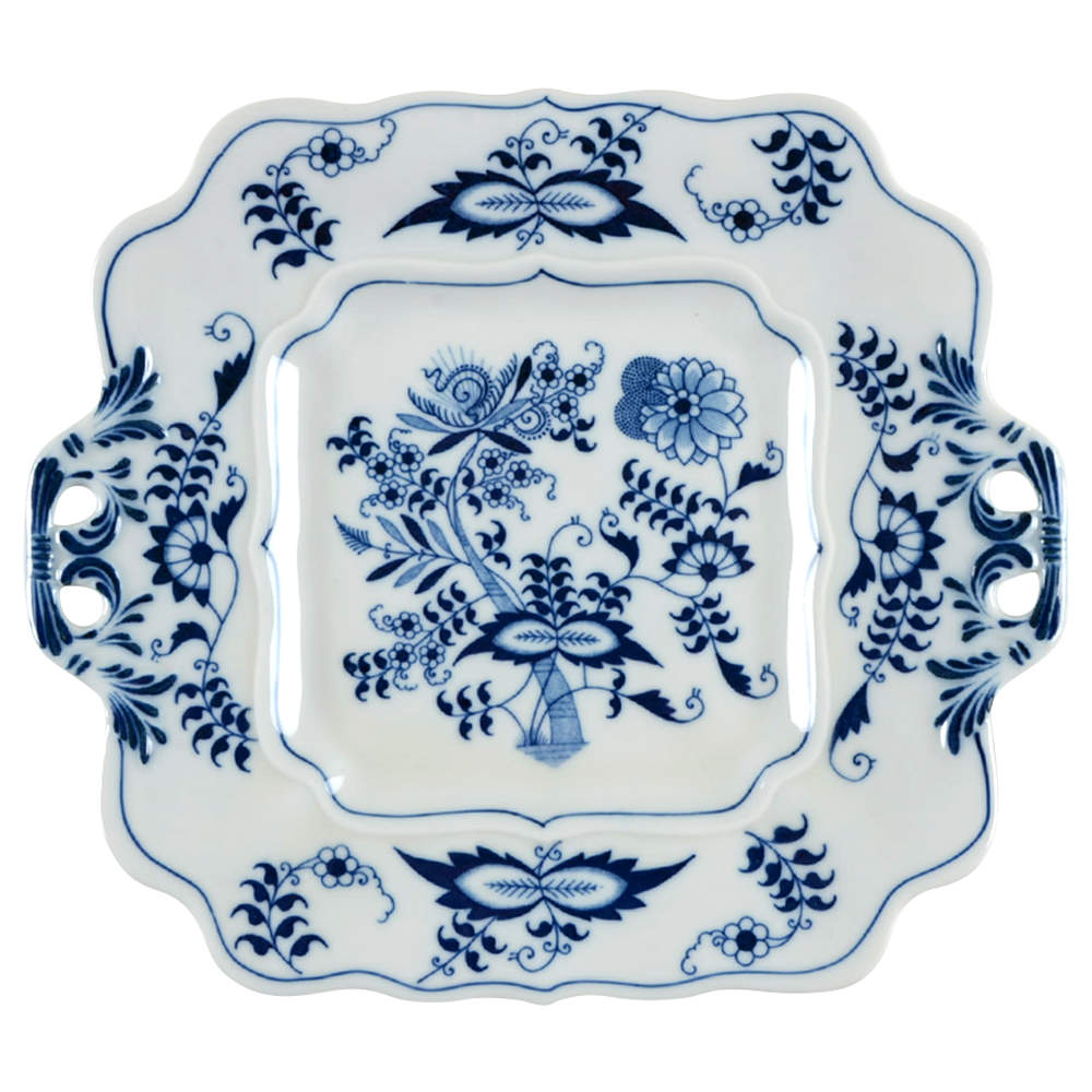Blue Danube Cookie Plate by Blue Danube (Japan)-1