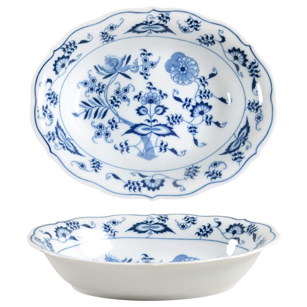 Blue Danube 10" Oval Vegetable Bowl by Blue Danube (Japan)-1