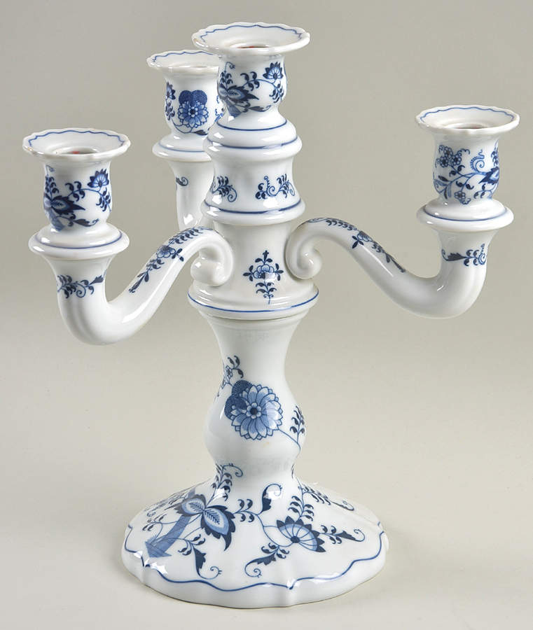 Blue Danube Four Light Candlestick by Blue Danube (Japan)-1