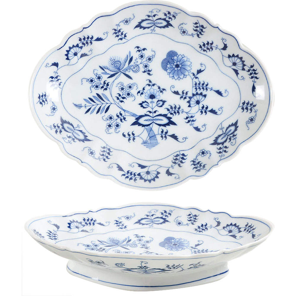 Blue Danube 11" Chinese Bowl by Blue Danube (Japan)-1