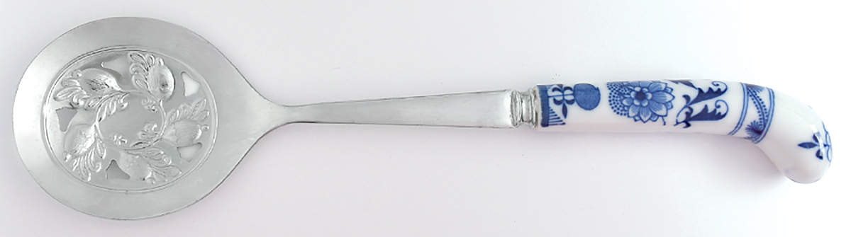 Blue Danube Vegetable Spoon with Stainless Bowl by Blue Danube (Japan)-1