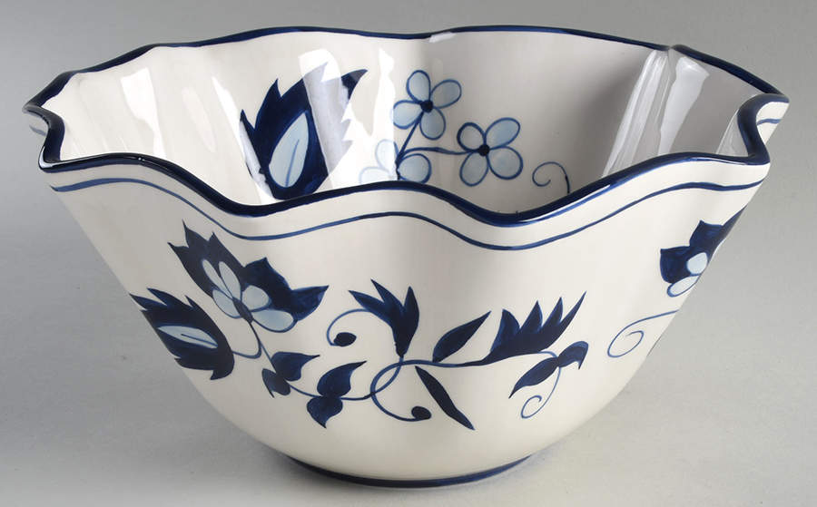 Blue Danube Tulip Bowl by Blue Danube (Japan)-1