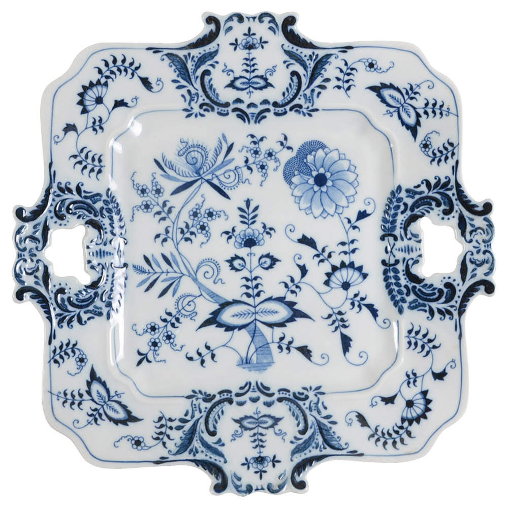 Blue Danube 12" Square Serving Platter by Blue Danube (Japan)-1