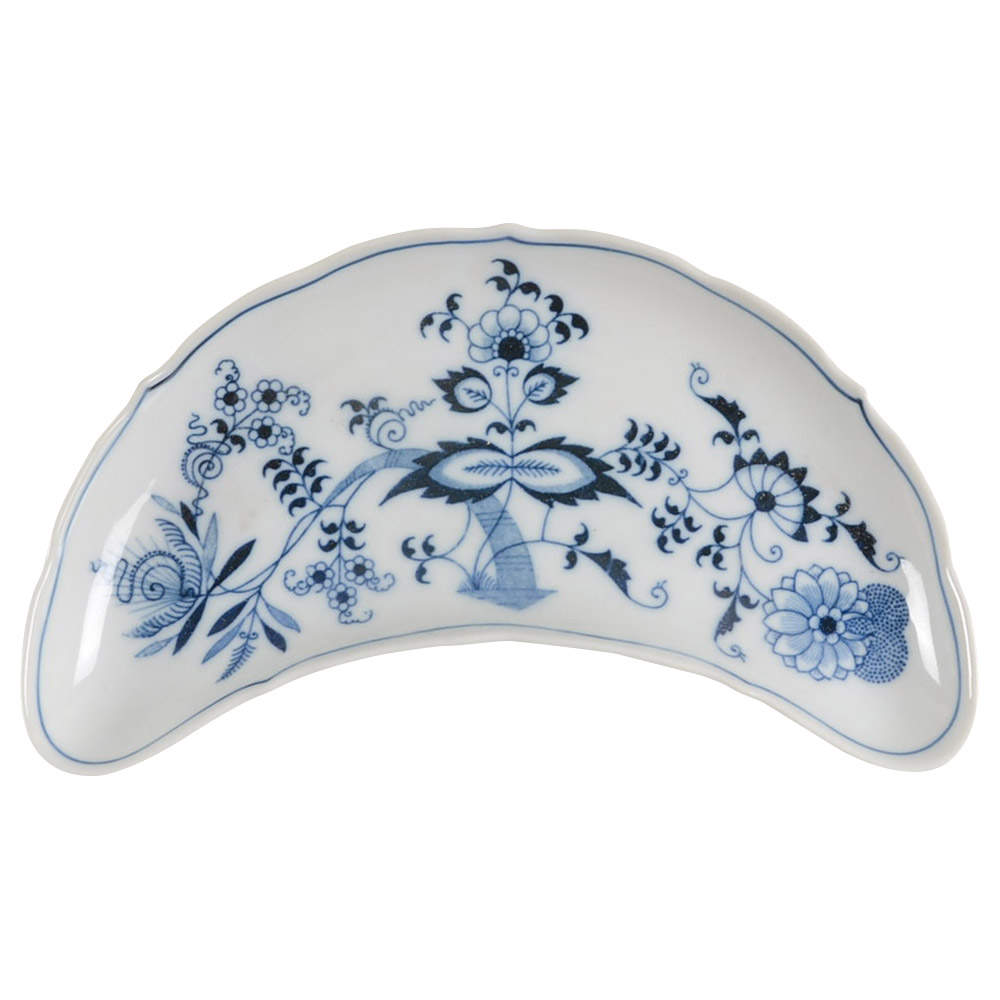 Blue Danube Crescent Salad Plate by Blue Danube (Japan)-1