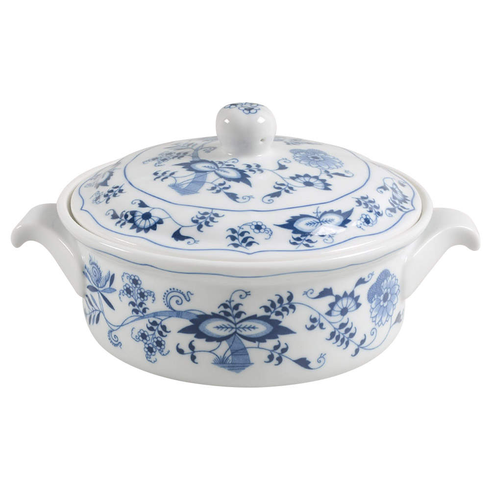 Blue Danube 1 Qt Round Covered Casserole by Blue Danube (Japan)-1