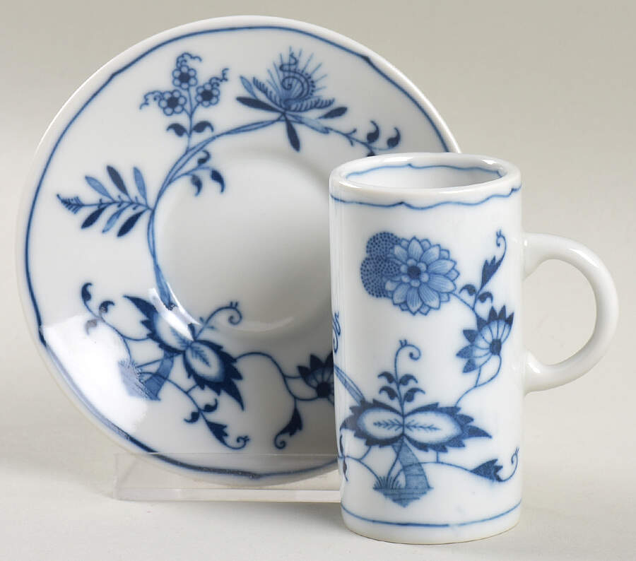 Blue Danube Irish Coffee Cup and Saucer by Blue Danube (Japan)-1