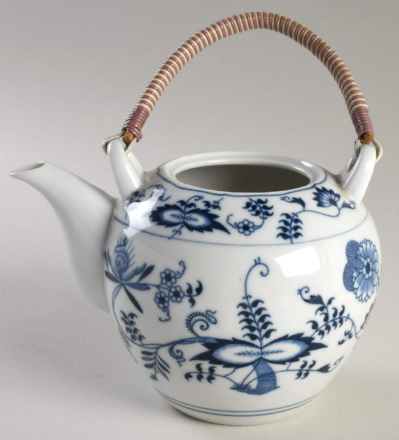 Blue Danube Teapot W/Top Handle No Lid by Blue Danube (Japan)-1