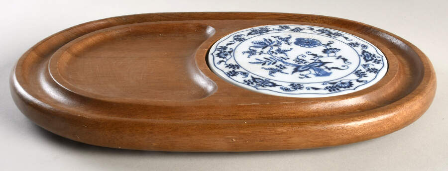 Blue Danube Cheese and Cracker Set, No Dome by Blue Danube (Japan)-1