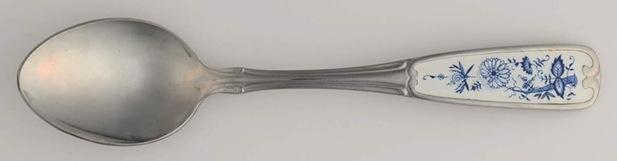 Blue Danube Oval Place Soup Spoon by Blue Danube (Japan)-1