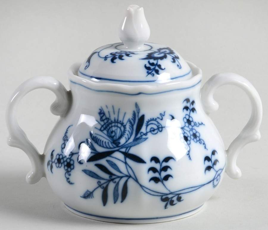 Blue Danube Mini Sugar Bowl & Lid by Blue Danube (Japan)-1