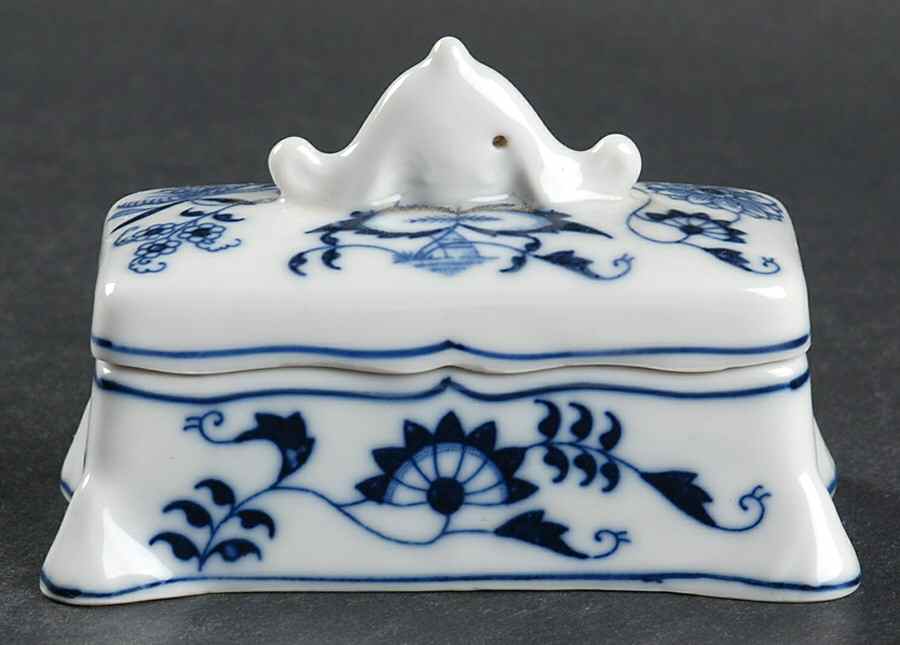 Blue Danube Toothpick Holder with Lid by Blue Danube (Japan)-1