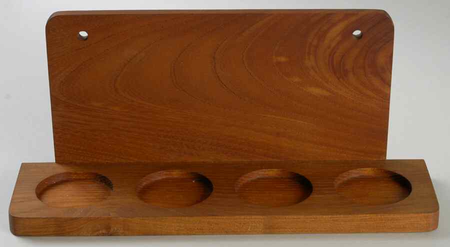 Blue Danube Wood Rack for Spice Jar Set with 4 Jars by Blue Danube (Japan)-1