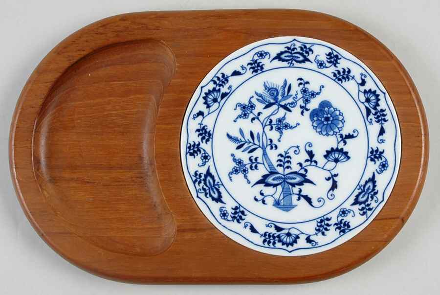 Blue Danube Cheese & Cracker-Oval Wood Tray by Blue Danube (Japan)-1