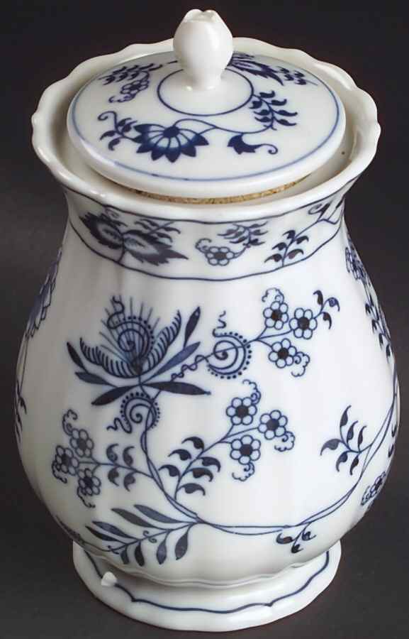 Blue Danube Candy Jar & Lid by Blue Danube (Japan)-1