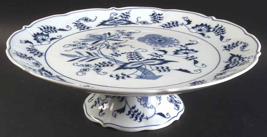 Blue Danube 14" Diameter Pedestal Cake Stand by Blue Danube (Japan)-1