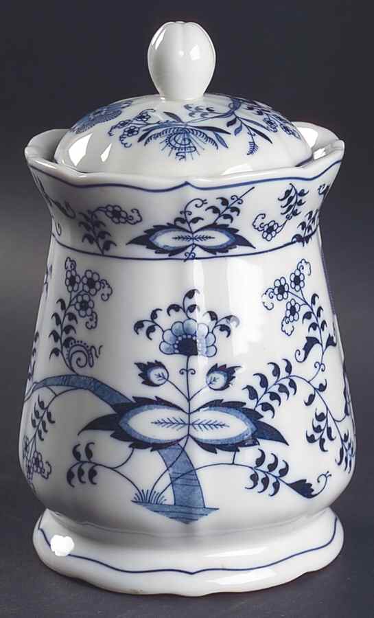Blue Danube Candy Jar & Lid by Blue Danube (Japan)-1