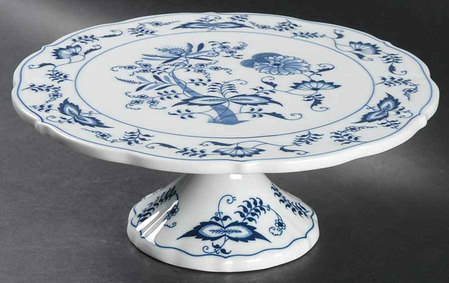 Blue Danube 10" Diameter Pedestal Cake Stand by Blue Danube (Japan)-1