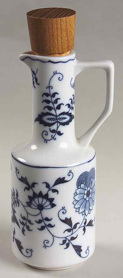 Blue Danube Cruet with Wood Stopper by Blue Danube (Japan)-1