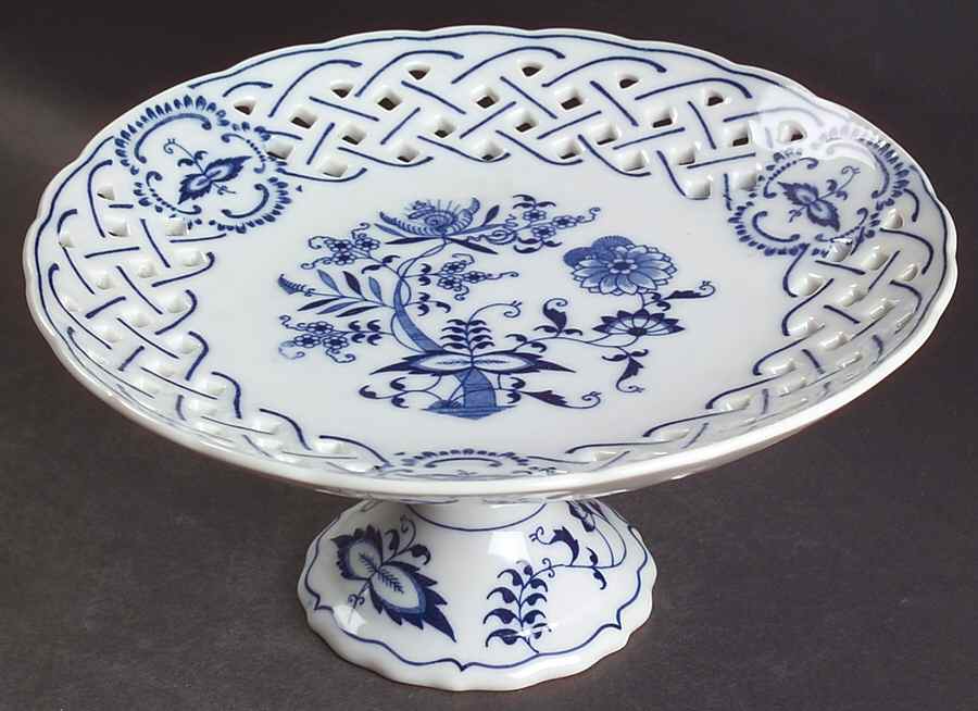 Blue Danube Round Compote (Height X Width) by Blue Danube (Japan)-1