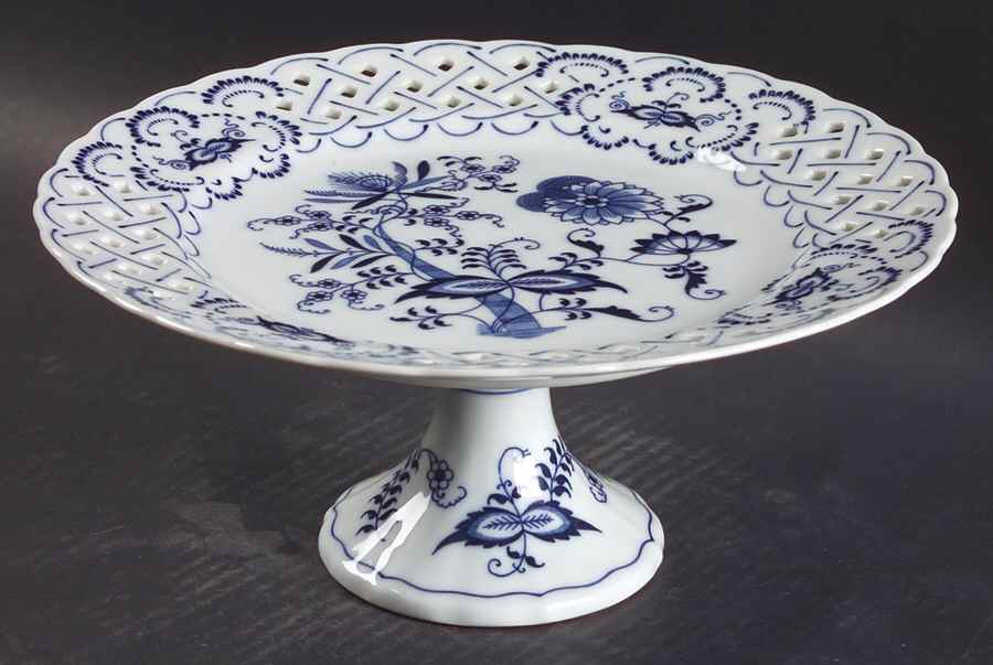 Blue Danube Round Compote (Height X Width) by Blue Danube (Japan)-1